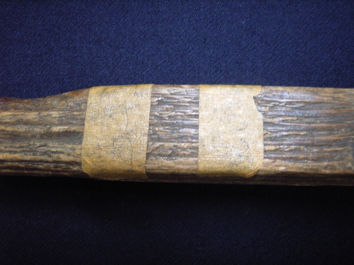 Bastone prima del restauro